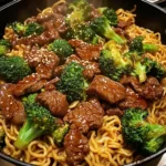 Beef, Broccoli & Noodle Stir-Fry