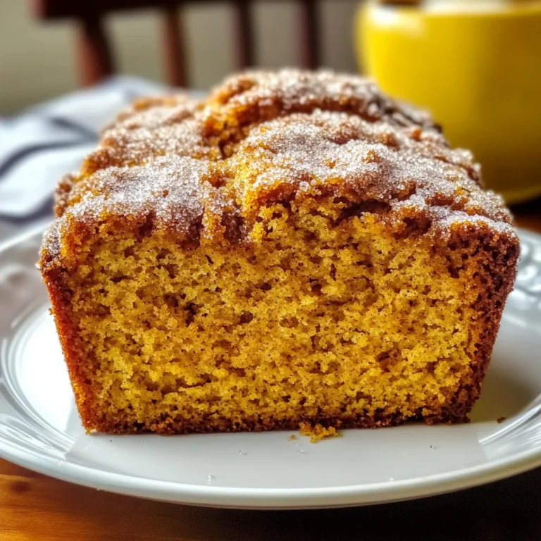 Best Cinnamon Sugar Pumpkin Bread Recipe - Moist and Irresistible