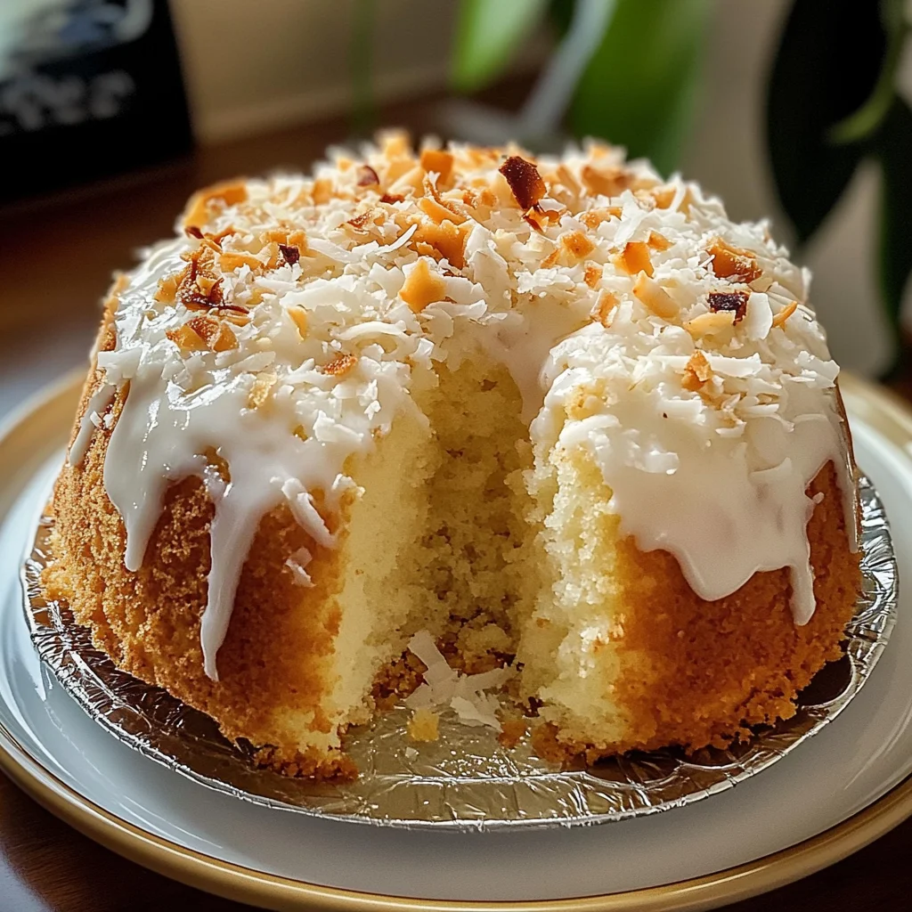 Coconut Pound Cake Recipe