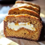 Cream Cheese-Filled Pumpkin Bread