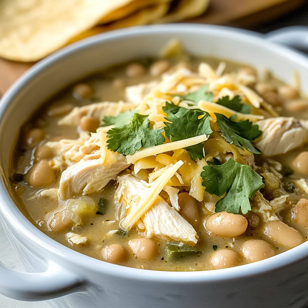 Creamy White Chicken Chili Recipe
