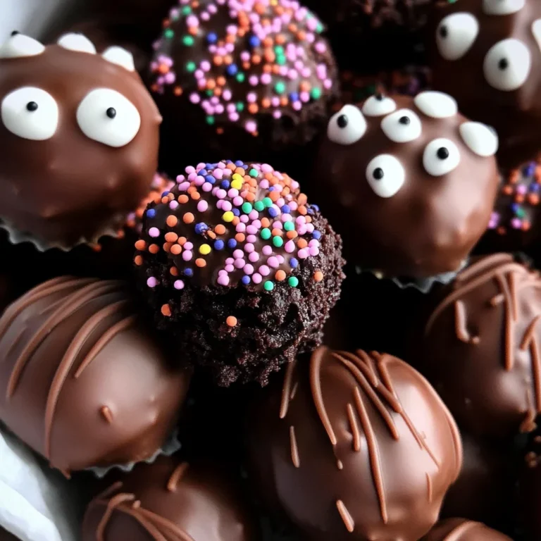 Double Chocolate Brownie Truffles (3 ways!)