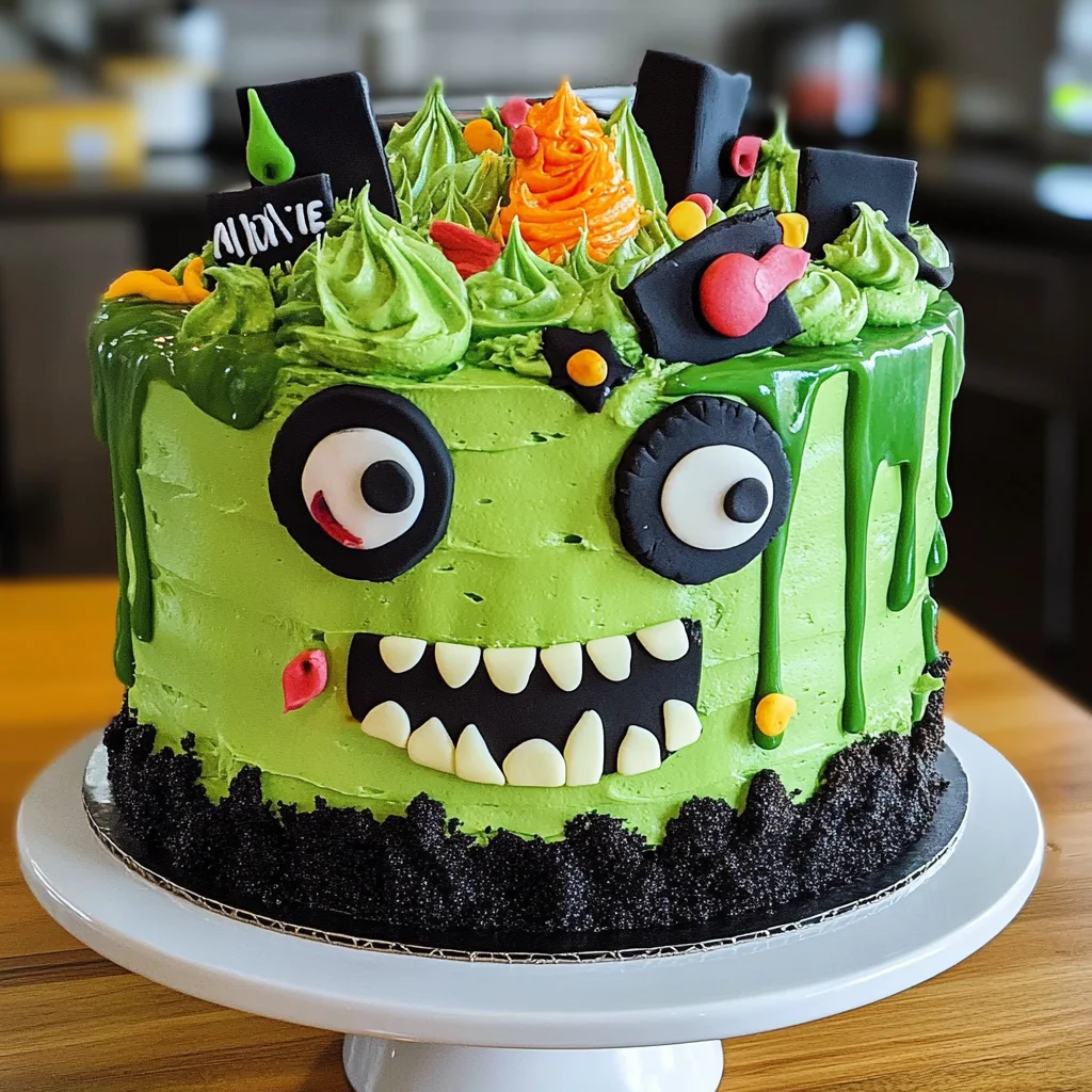 Frankenstein Cake