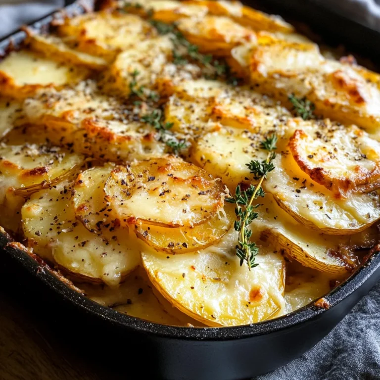 French Onion Potato Bake