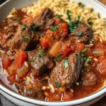 Giouvetsi Greek Beef Stew