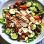 Greek Salad with Chicken