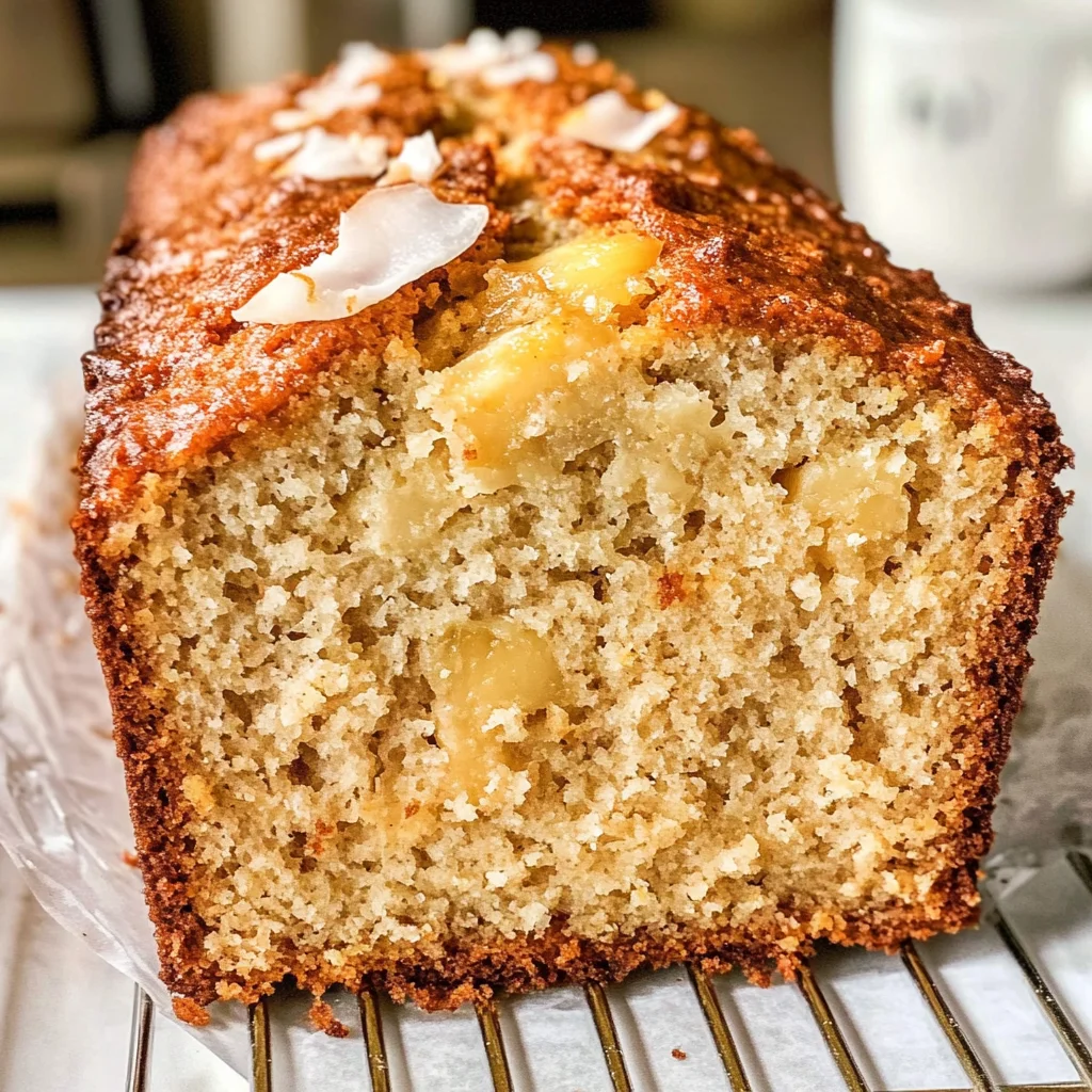 Hawaiian Banana Bread Recipe