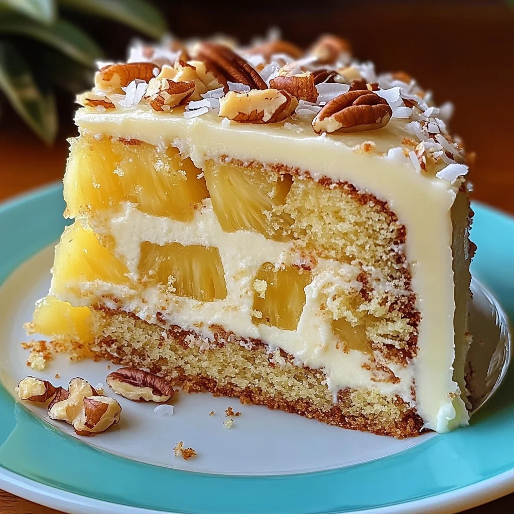 Hawaiian Pineapple Cake Recipe