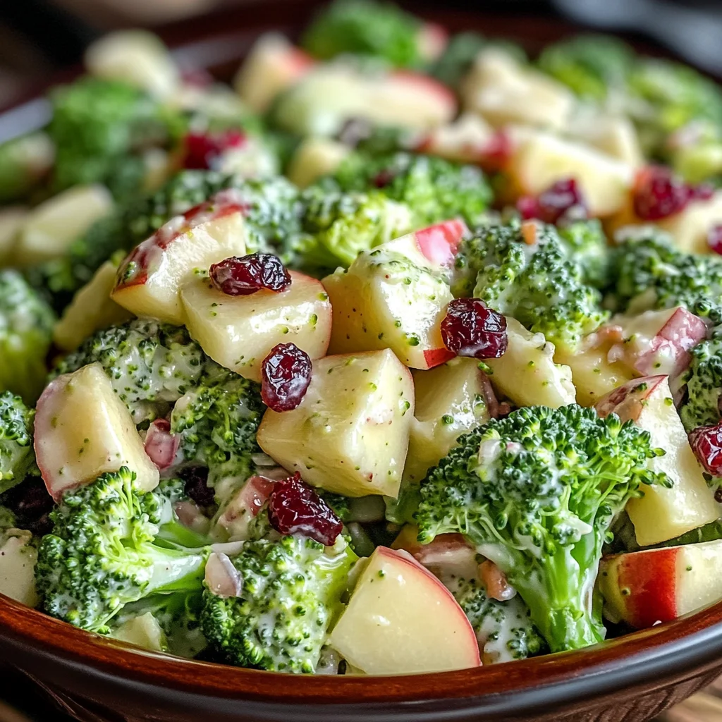 Honeycrisp Apple Broccoli Salad
