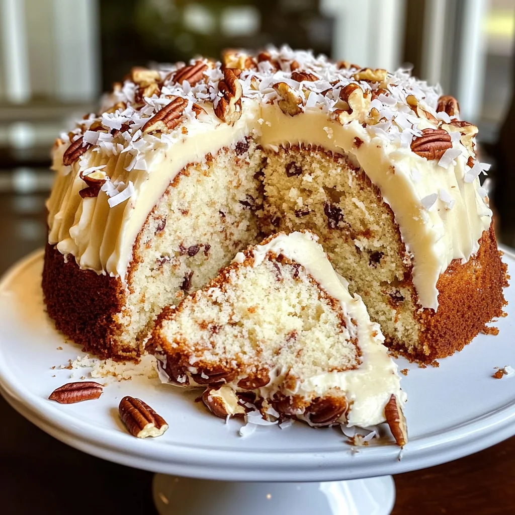 Italian Cream Pound Cake