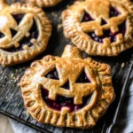 Jack-O-Lantern Hand Pies