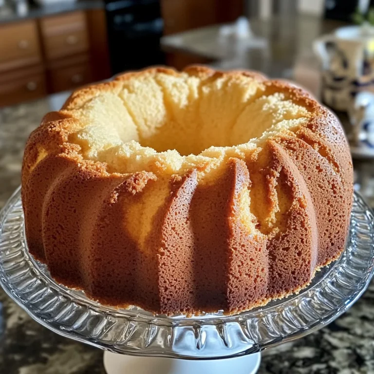 Million Dollar Pound Cake Recipe