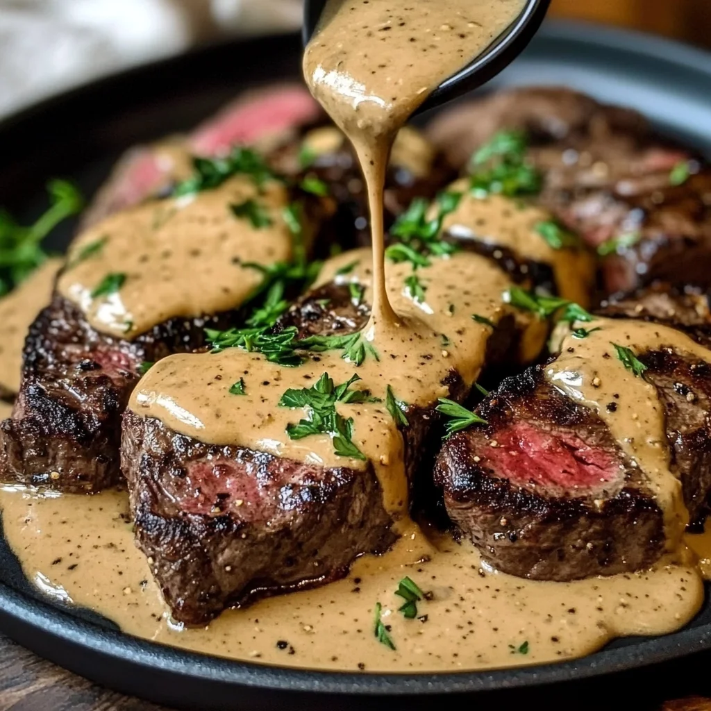 Peppercorn Sauce Recipe for Steak, Chicken, or Pasta