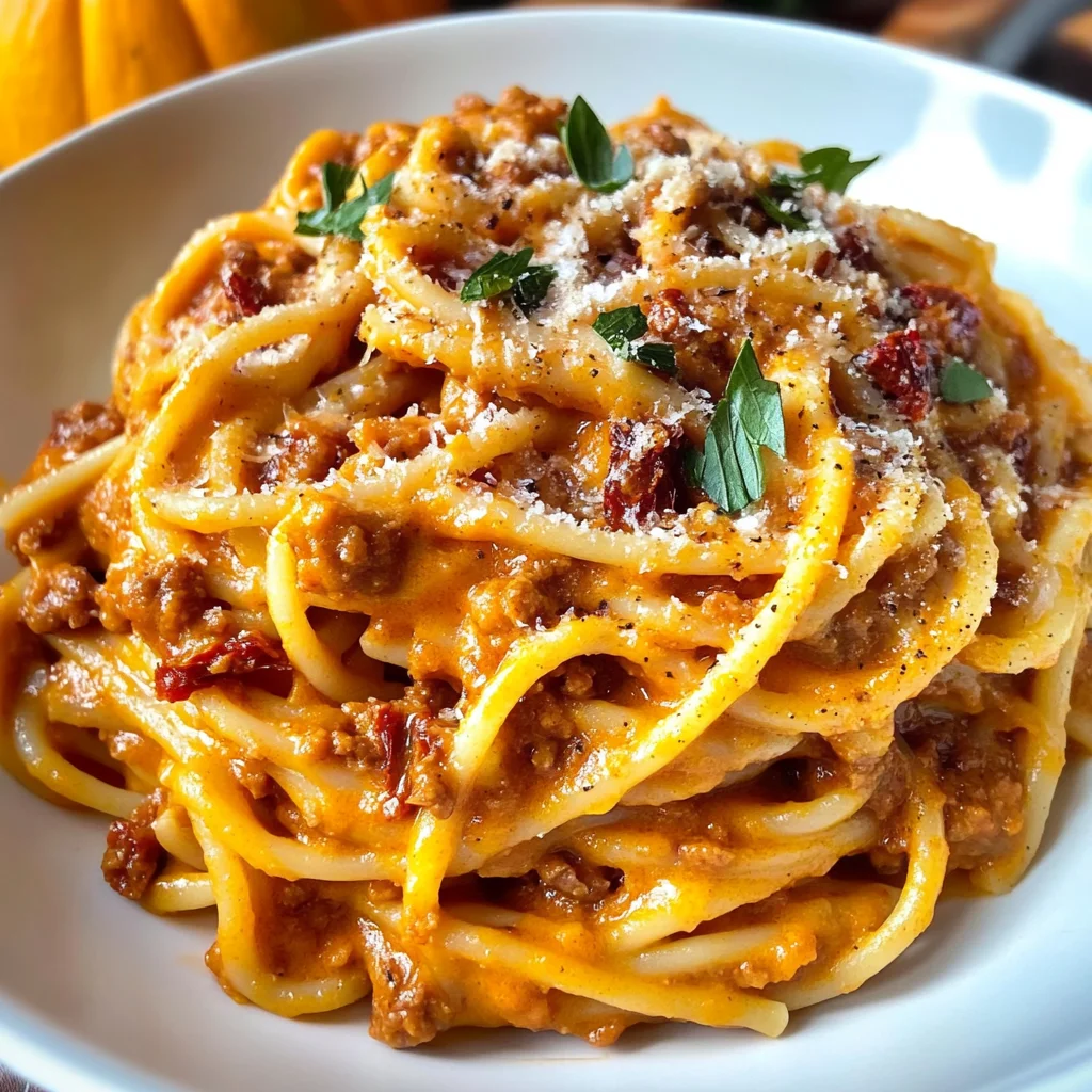 Pumpkin Bolognese