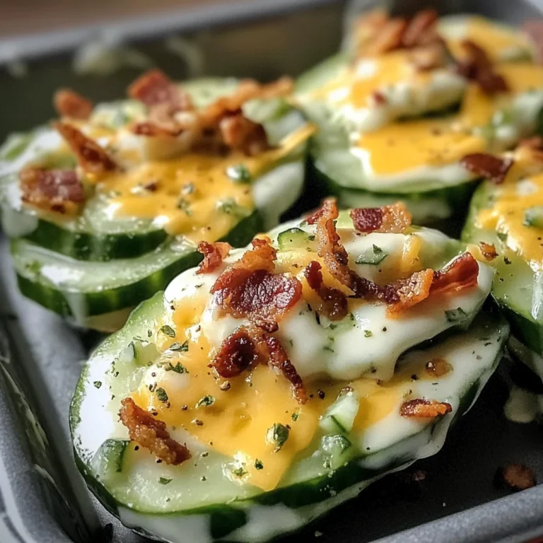Quick and Flavorful Cucumber Snack