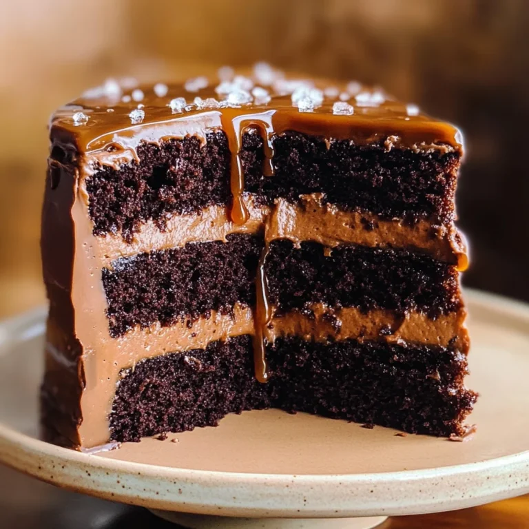 SALTED CARAMEL CHOCOLATE FUDGE CAKE RECIPE