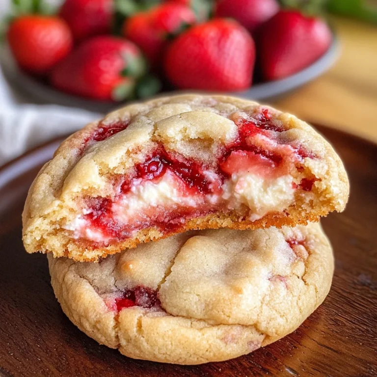 Strawberry Cheesecake Cookies