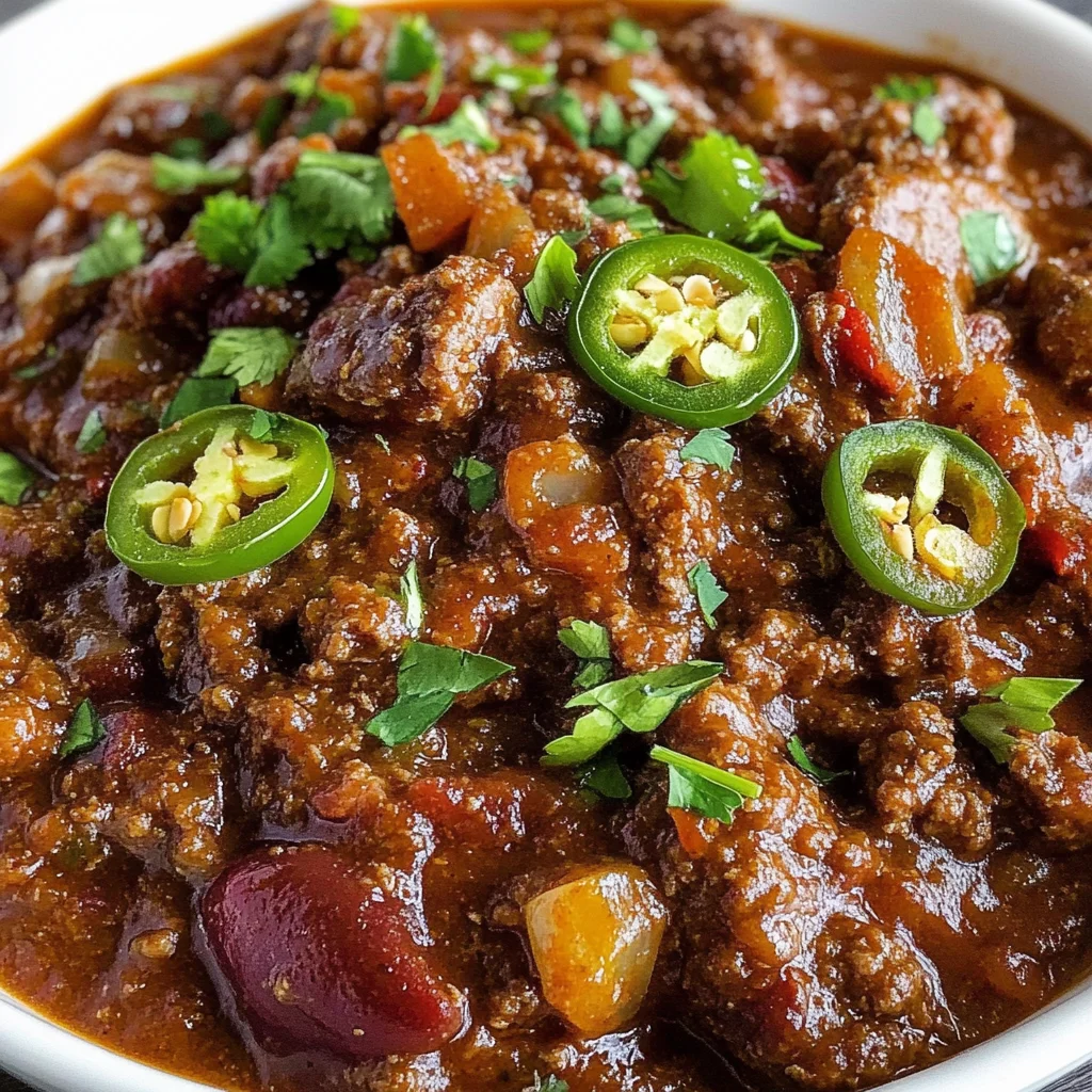 Texas Chili Recipe