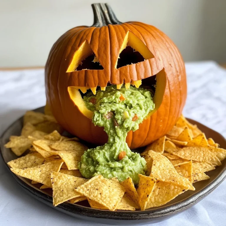 Throwing Up Pumpkin Guacamole Recipe