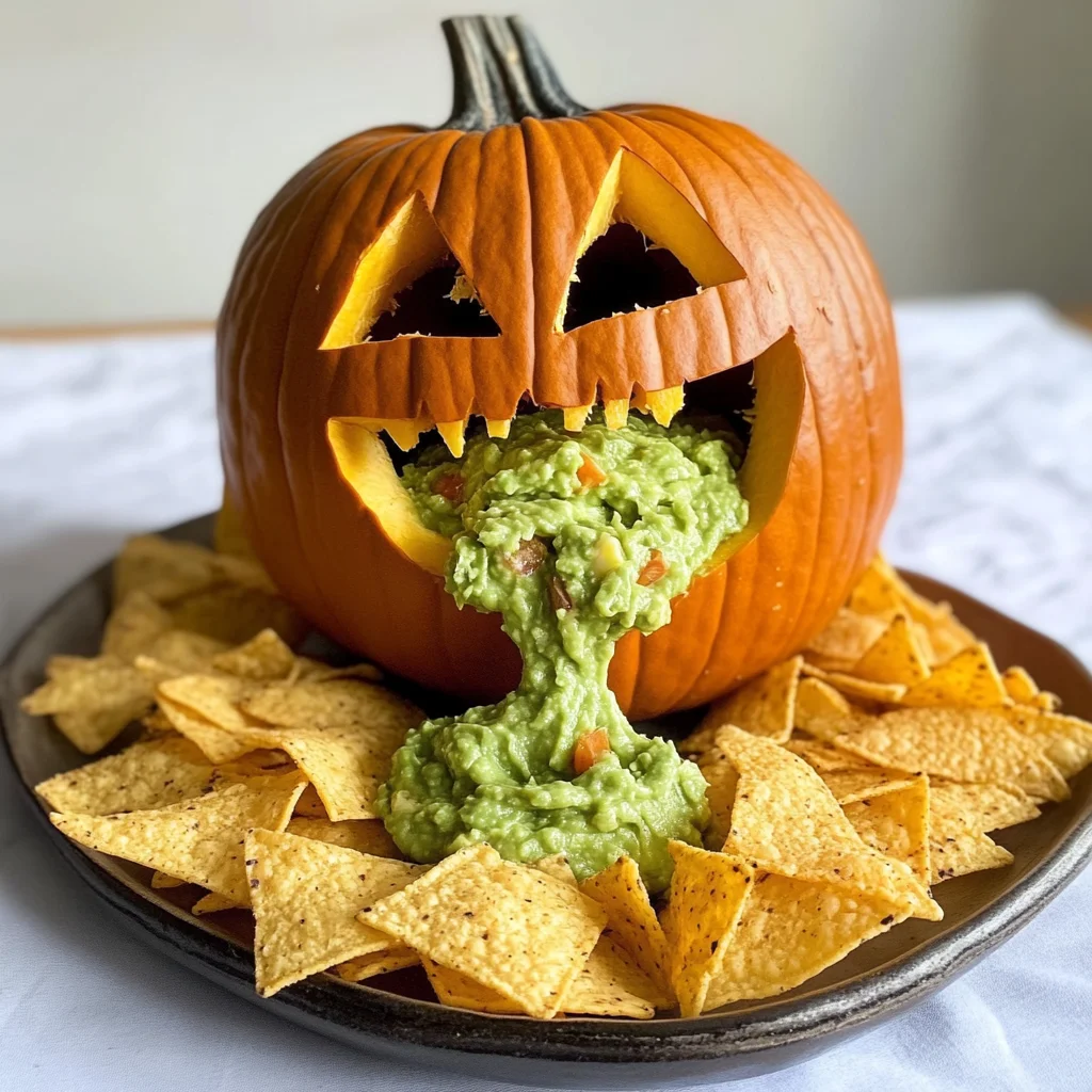 Throwing Up Pumpkin Guacamole Recipe