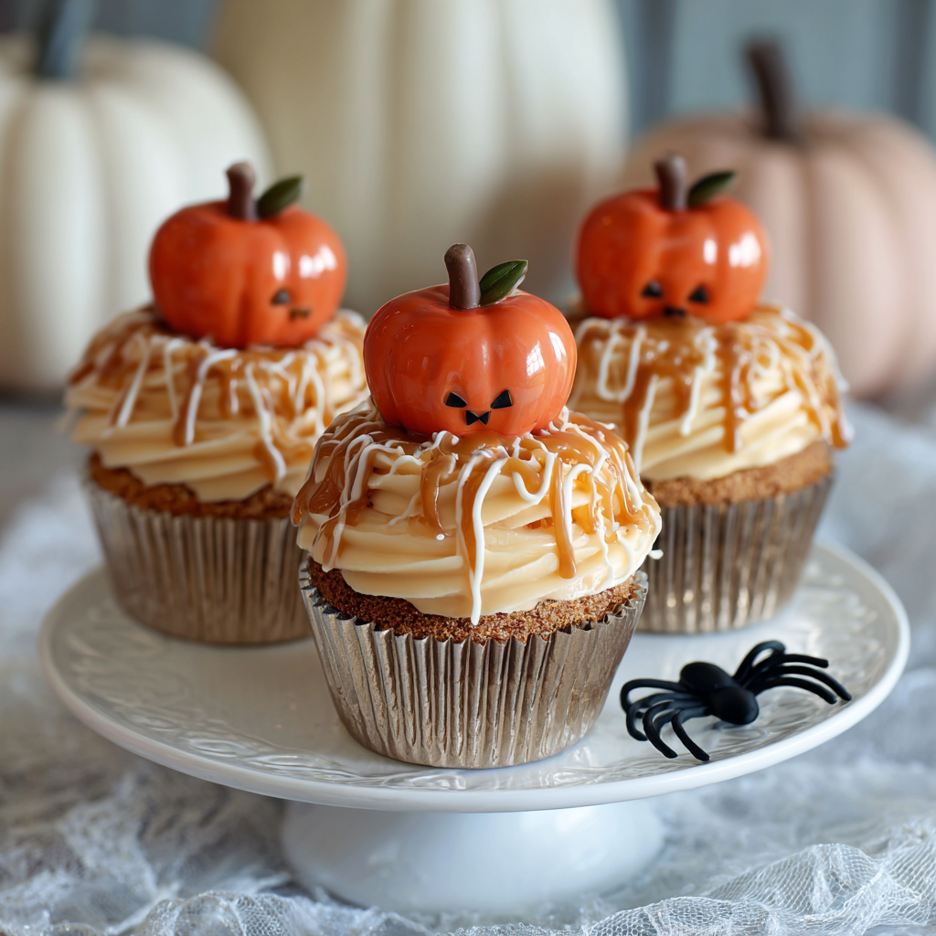 Halloween Augapfel Cupcakes