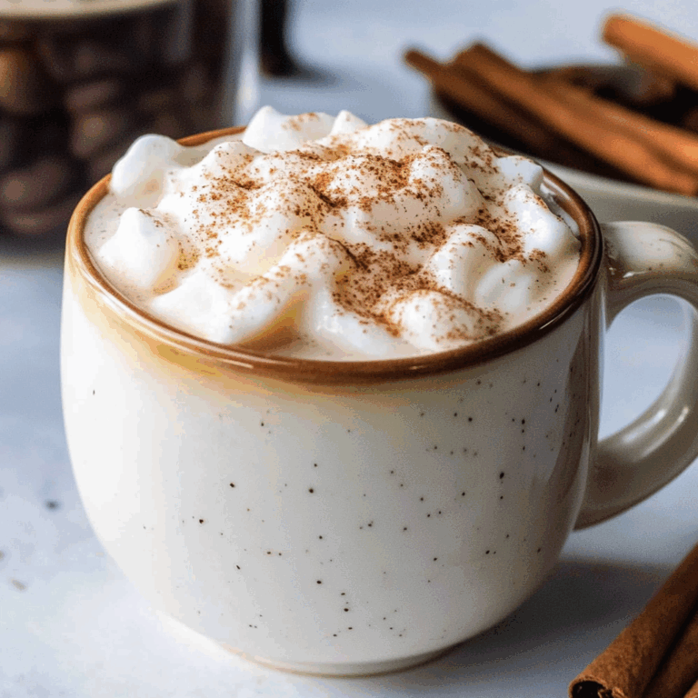 Maple Cinnamon Latte